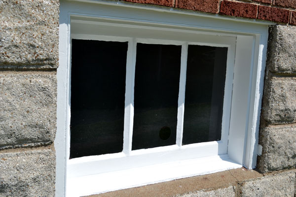 how to finish basement windows
