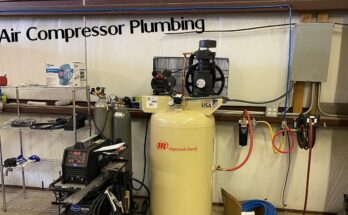 air compressor installation